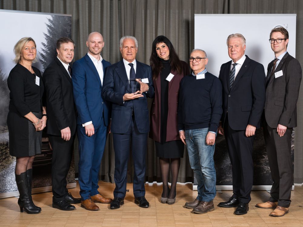 MECFOND RECEIVED ON 25TH OF JANUARY THE VQE AWARD IN GOTEBORG